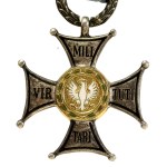 PRL, Order Wojenny Virtuti Militari V klasy z pudełkiem. Mennica Państwowa (960)