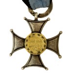 PRL, Order Wojenny Virtuti Militari V klasy z pudełkiem. Mennica Państwowa (960)