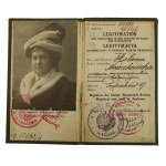 Legitimation - Pass to the Krakow Fortress, 1915 (966)
