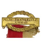 II RP, Żeton nagrodowy Polski Związek Kręglarzy - Strzelnica Lwów, 1934 (981)