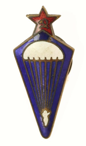 Russia, USSR, Parachute Jumper Badge - Bronze (986)