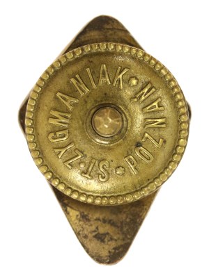 II RP, 25th Anniversary badge, Warta Poznan Sports Club (991)
