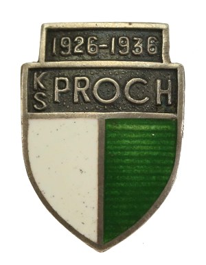 II RP, Jubilee badge, Proch Pionki Sports Club 1926-1936 (993)