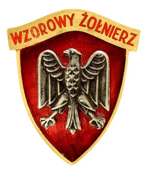 People's Republic of Poland, Model Soldier Badge wz. 1950 (998)