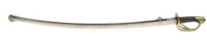 Cavalry saber model 1822, France, in scabbard (196)