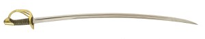 Cavalry saber model 1822, France, in scabbard (196)