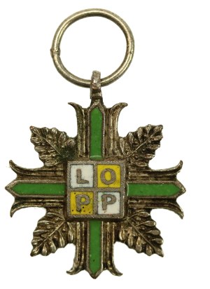 II RP, Miniature, LOPP badge of honor cl.II - silver (350)