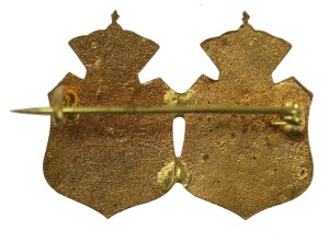 Patriotic brooch, coats of arms from the January Uprising period (352)