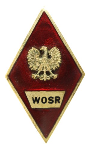 People's Republic of Poland, WOSR Badge of the Higher Officers' School of Radiotelegraphy (353)
