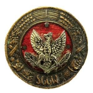 PRL, odznaka SGGW Warszawa (358)