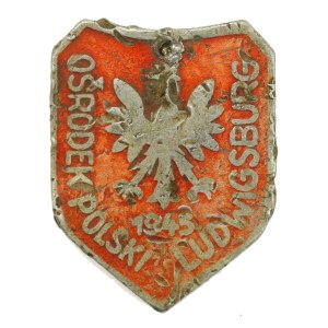 Ośrodek polski w Ludwigsburgu 1945 - oznaka pamiątkowa (360)