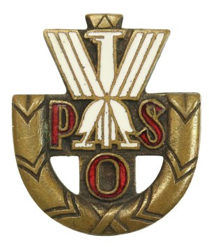 II RP, miniature, Bronze POS badge. Gontarczyk (365)