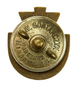 II RP, miniature, Bronze POS badge. Gontarczyk (365)