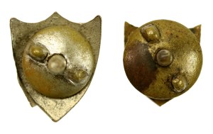 II RP, two miniature badges, Rifleman's Union (372)