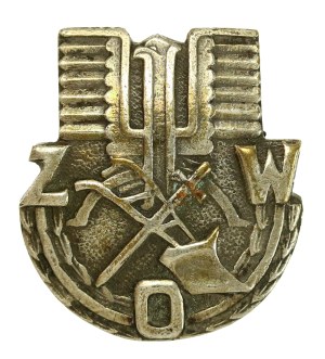 People's Republic of Poland, Union of Military Settlers badge, 1946-1948. iwańczak (376)