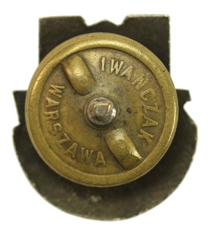 People's Republic of Poland, Union of Military Settlers badge, 1946-1948. iwańczak (376)