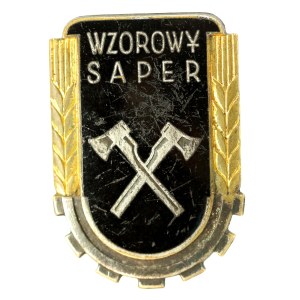 PRL, Odznaka Wzorowy Saper wz. 1953 (381)