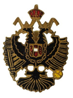 Patriotic badge, coat of arms of the Austrian Empire (391)