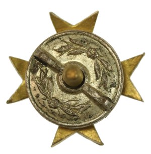 II RP, miniature, badge of the Sanitary Training Center, Warsaw (432)