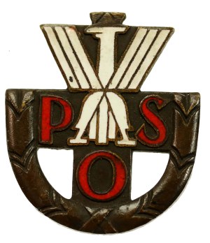 II RP, POS Badge. Sztajnlager Brothers, Warsaw (441)