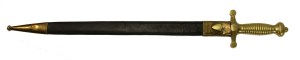 Cleaver with scabbard. Italy, mid-19th century (686)