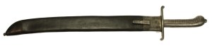 Saxon cleaver in scabbard, 19th century. AGREED (690)
