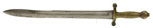 Cleaver, Tsarist Russia, with saw (691)