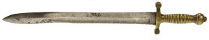 Cleaver, Tsarist Russia, with saw (691)