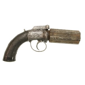 Brytyjski rewolwer wiązkowy, ok 1840r (976)