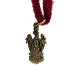 II RP, miniatura, odznaka 240 Ochotniczego Pułku Piechoty z orłami wz. 1927 (193)