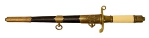Coronet of an officer of the People's Republic of Poland Navy with scabbard (668)