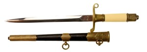 Coronet of an officer of the People's Republic of Poland Navy with scabbard (668)