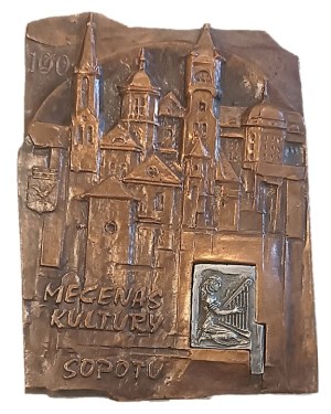 III RP, Patron of Culture of Sopot plaque (548)