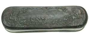 Prussian military snuffbox, 18th century, Battle of Zorndorf (Sarbinowo), August 25, 1758r (1202)