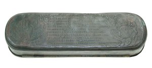 Prussian military snuffbox, 18th century, Battle of Zorndorf (Sarbinowo), August 25, 1758r (1202)