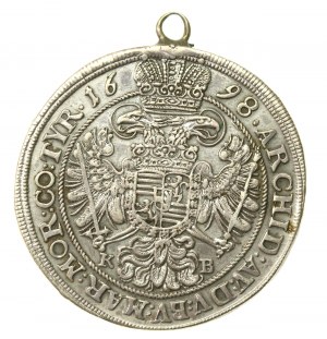 Austria, Leopold I, half thaler (1/2 thaler), Flint 1698 (555)