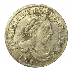 Jan III Sobieski, Szóstak Bydgoszcz 1682 TLB - herb Leliwa (578)