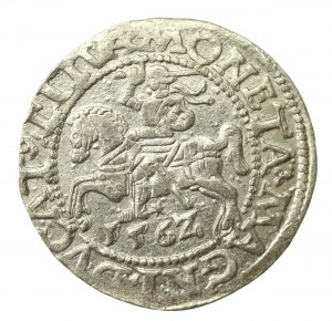 Sigismund II Augustus, Half-grosz 1562, Vilnius - 17 Pogon, L/LITV (566)