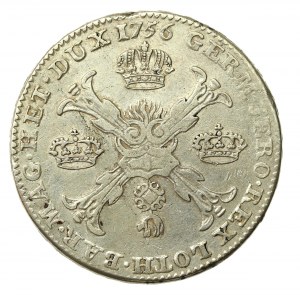 Austrian Netherlands. Francis I (1745-1765). Thaler 1756, Antwerp (590)