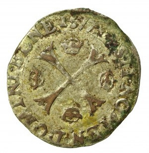 Henry III of Valois, Douzain 1577 G (597)
