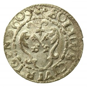 Sigismund III Vasa, shilling 1609 Riga, abbreviated date (631)