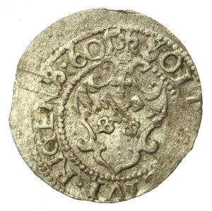 Sigismund III Vasa, 1605 shilling, Riga (632)