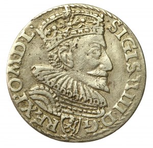 Sigismund III Vasa, Troy 1594, Malbork - ring divides the date. Rare (635)