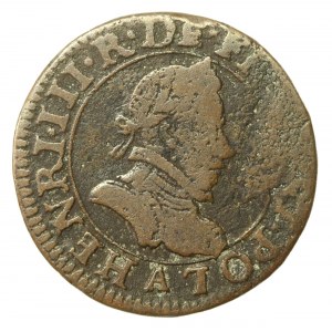Henryk III Walezy, double tournois, bez daty, Paryż (647)