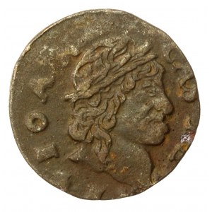 Jan II Kazimierz, szeląg litewski boratynka 1663, Oliwa (652)