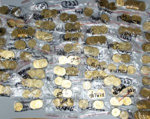 Third Republic, set of 2 gold 1999-2014. total 605 pieces. (222)