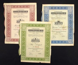 Tow. of the Starachowice Mining Works. Set of 3 pcs. (620)