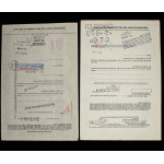 Polska i zagranica, papiery wartościowe i dokumenty. Zestaw 40 szt. (622)