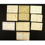 Polska i zagranica, papiery wartościowe i dokumenty. Zestaw 40 szt. (622)