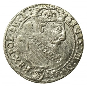 Zygmunt III Waza, Sixpence 1625, Krakow - Półkozic (710)
